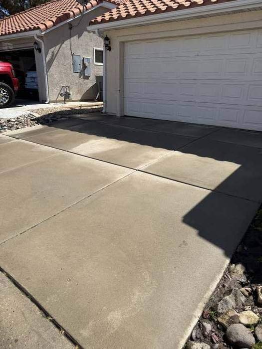 Pressure washing
